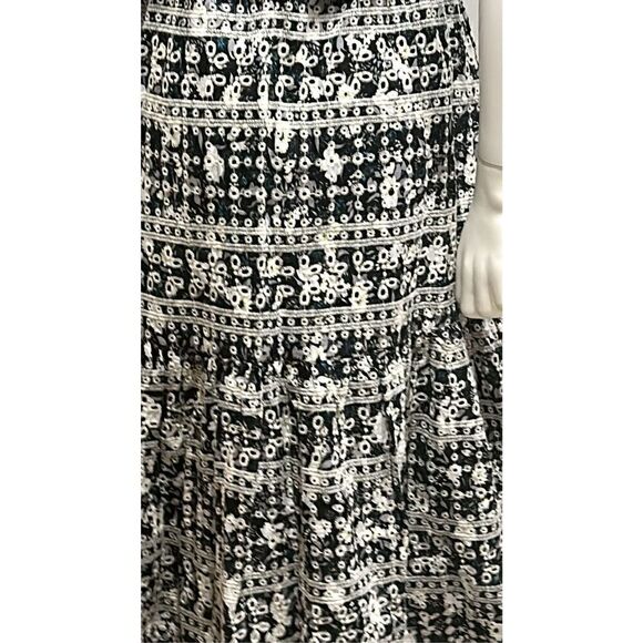 En Saison Alessandra Cotton Eyelet Midi Dress Size Small - Picture 11 of 16